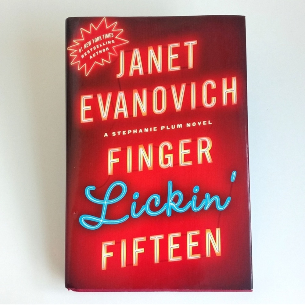Finger Lickin Fifteen Janet Evanovich (2009, Hardcover) Book Fiction Thriller
